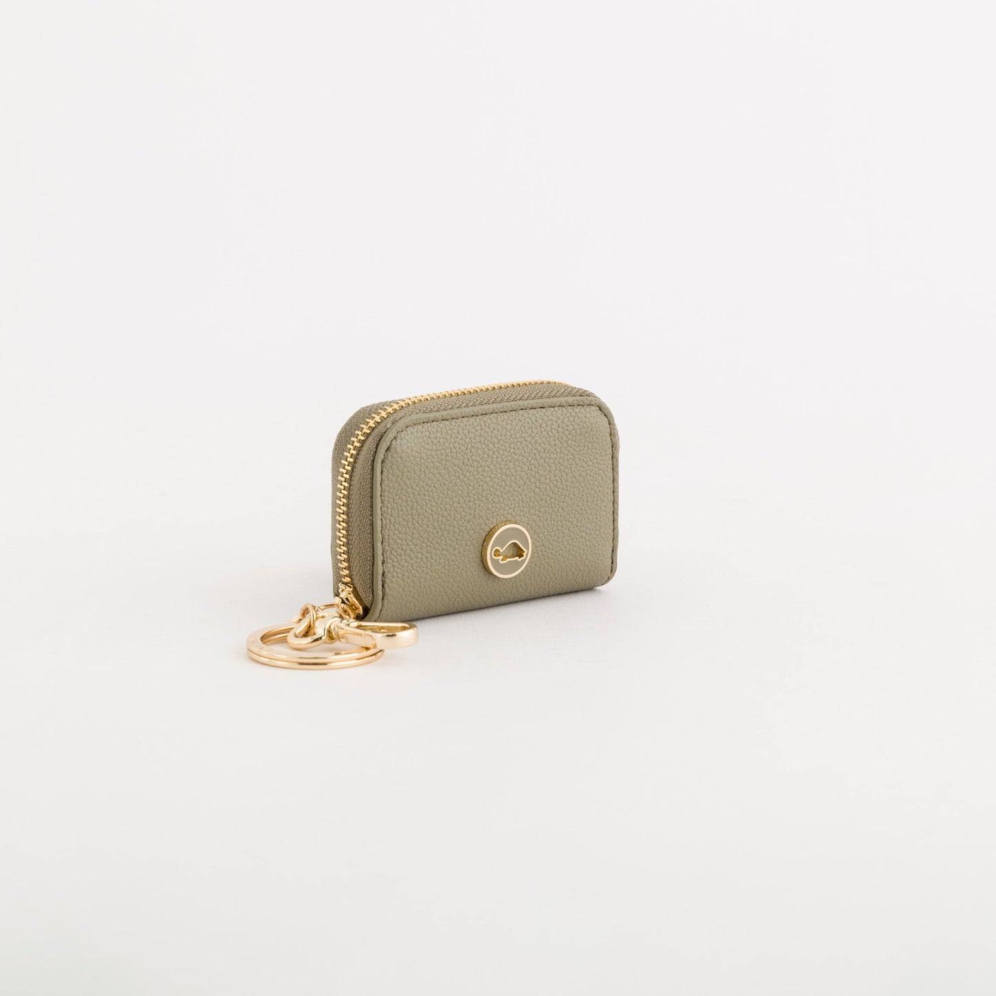 Coin purse with key ring accessory - Opale v1