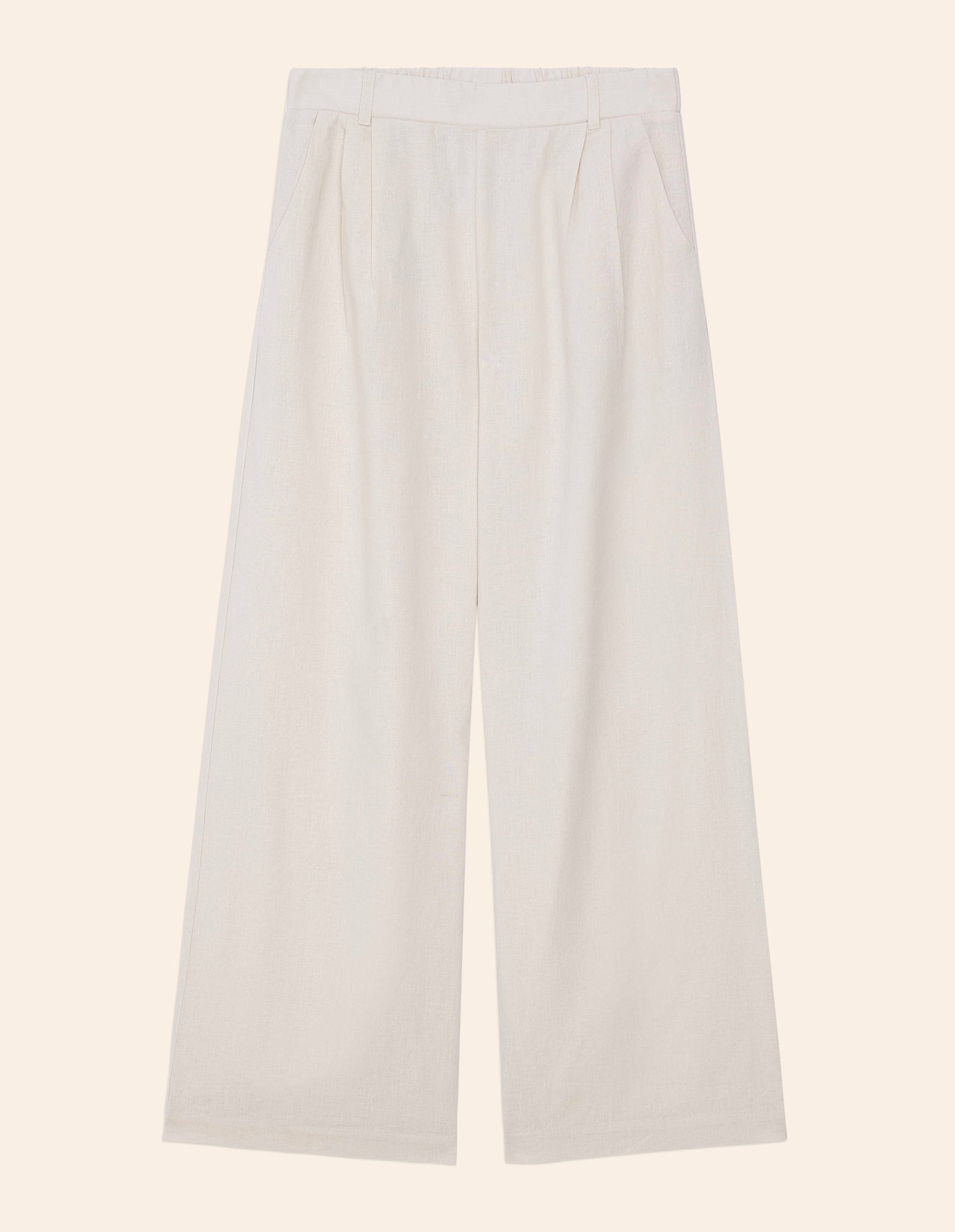 Cotton / Linen - Full - long trousers