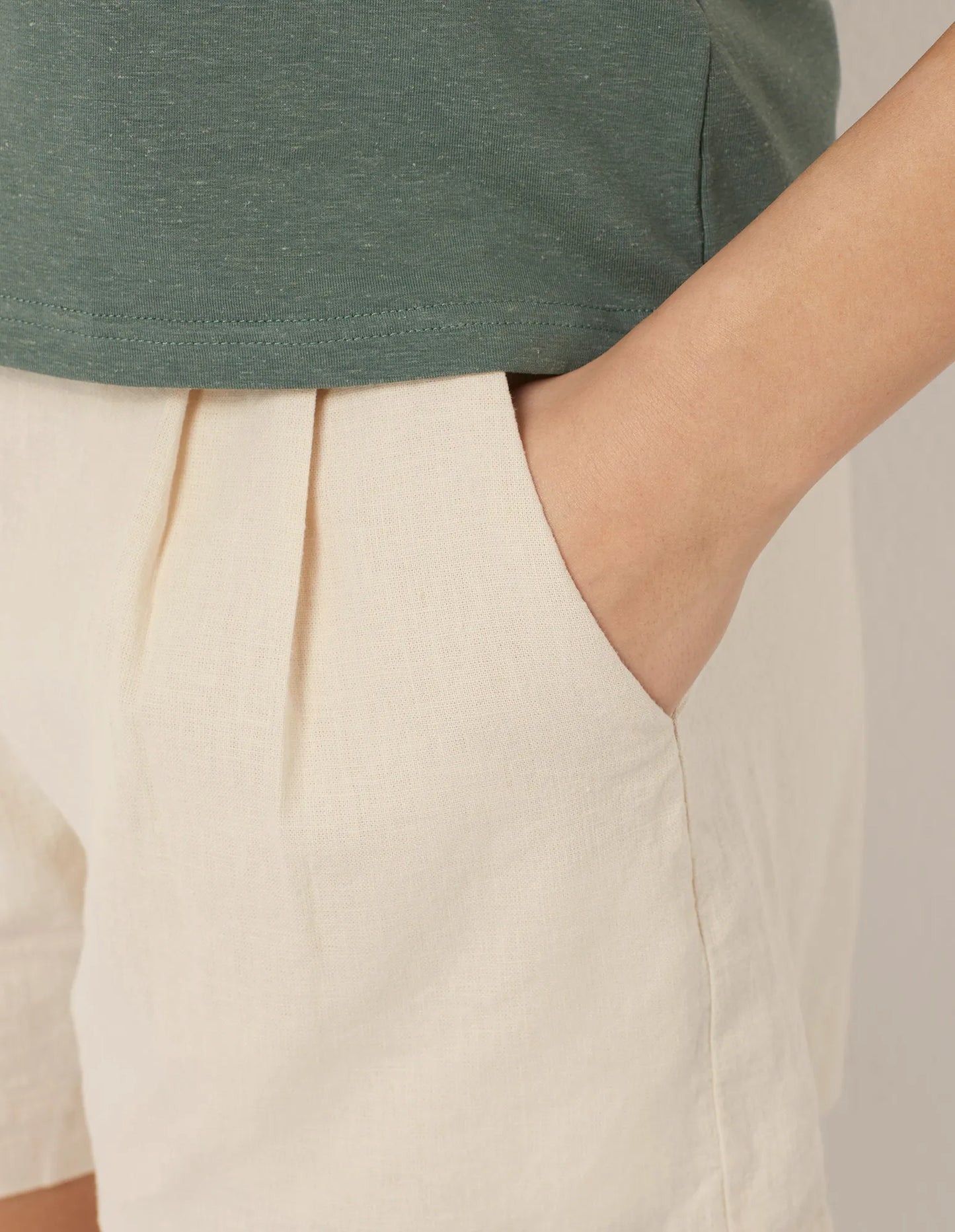 Cotton / Linen - Shorts