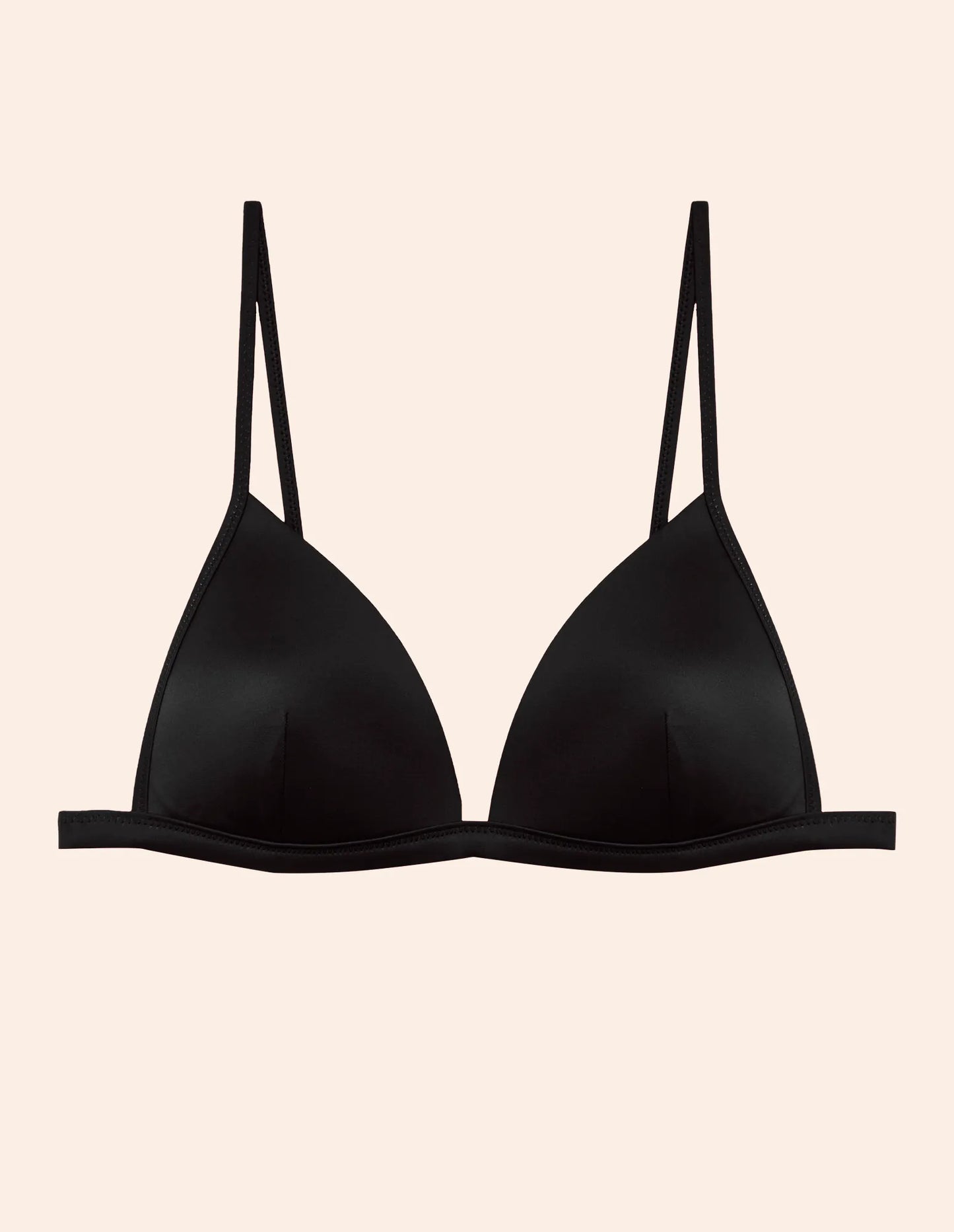 Essentials - Padded triangle push up bikini bra