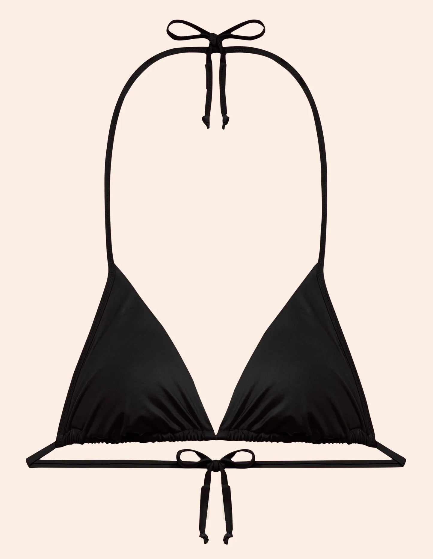 Essentials - Sliding triang.bik.bra w/rem.cup inserts