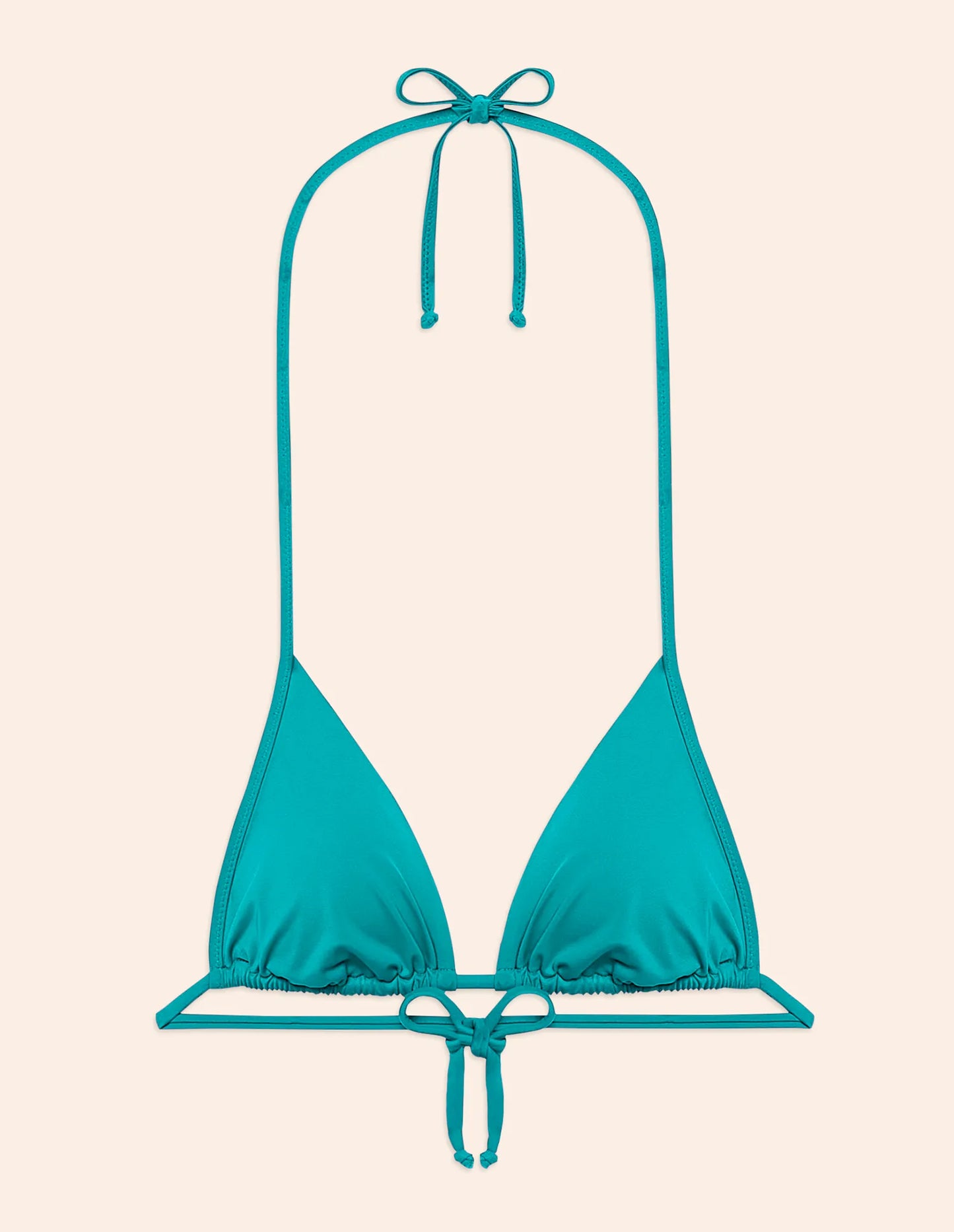 Essentials - Sliding triang.bik.bra w/rem.cup inserts