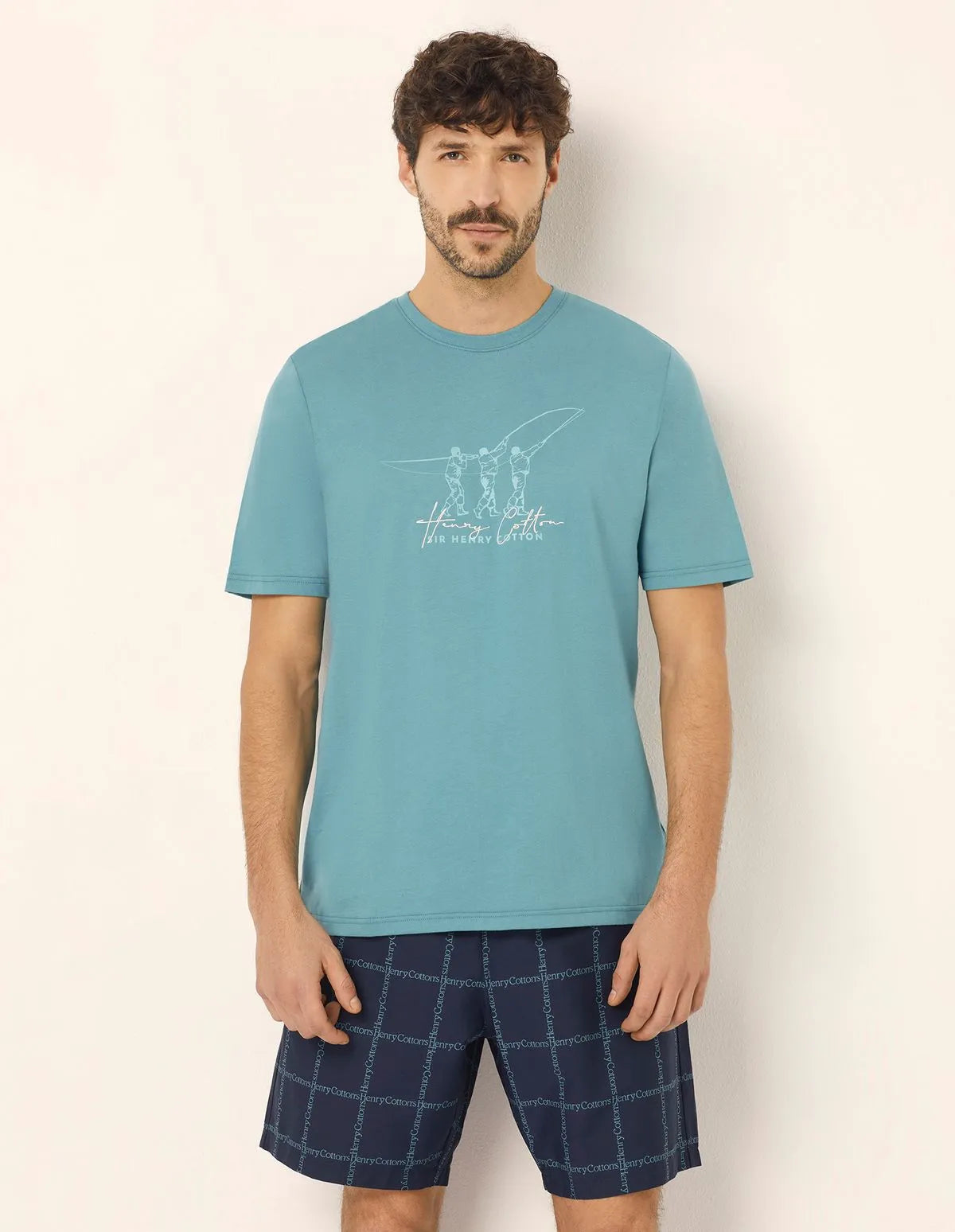 Henry Cotton - Cropped pyjamas