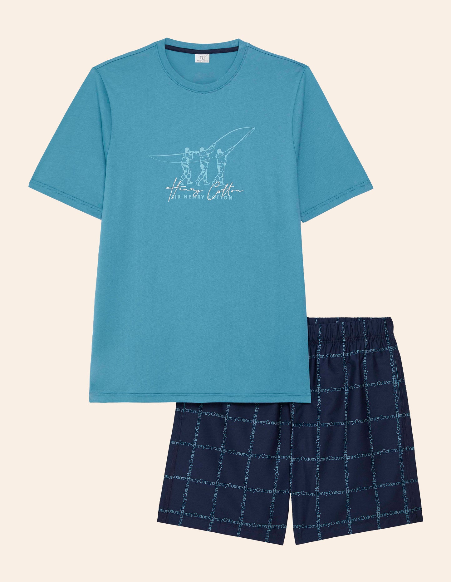 Cropped pyjamas_Henry Cotton _Yamamay Albania