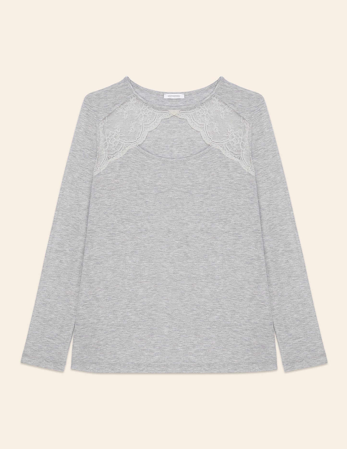 Long_sleeve T_shirt_Modal_Lace _Yamamay Albania