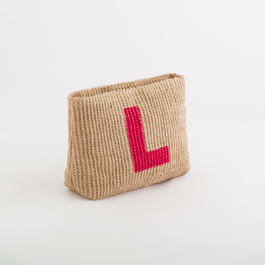 Carpisa Letter L toiletry bag - Zante Beauty – AAC7800644592C01_01_basechild – AAC78006445