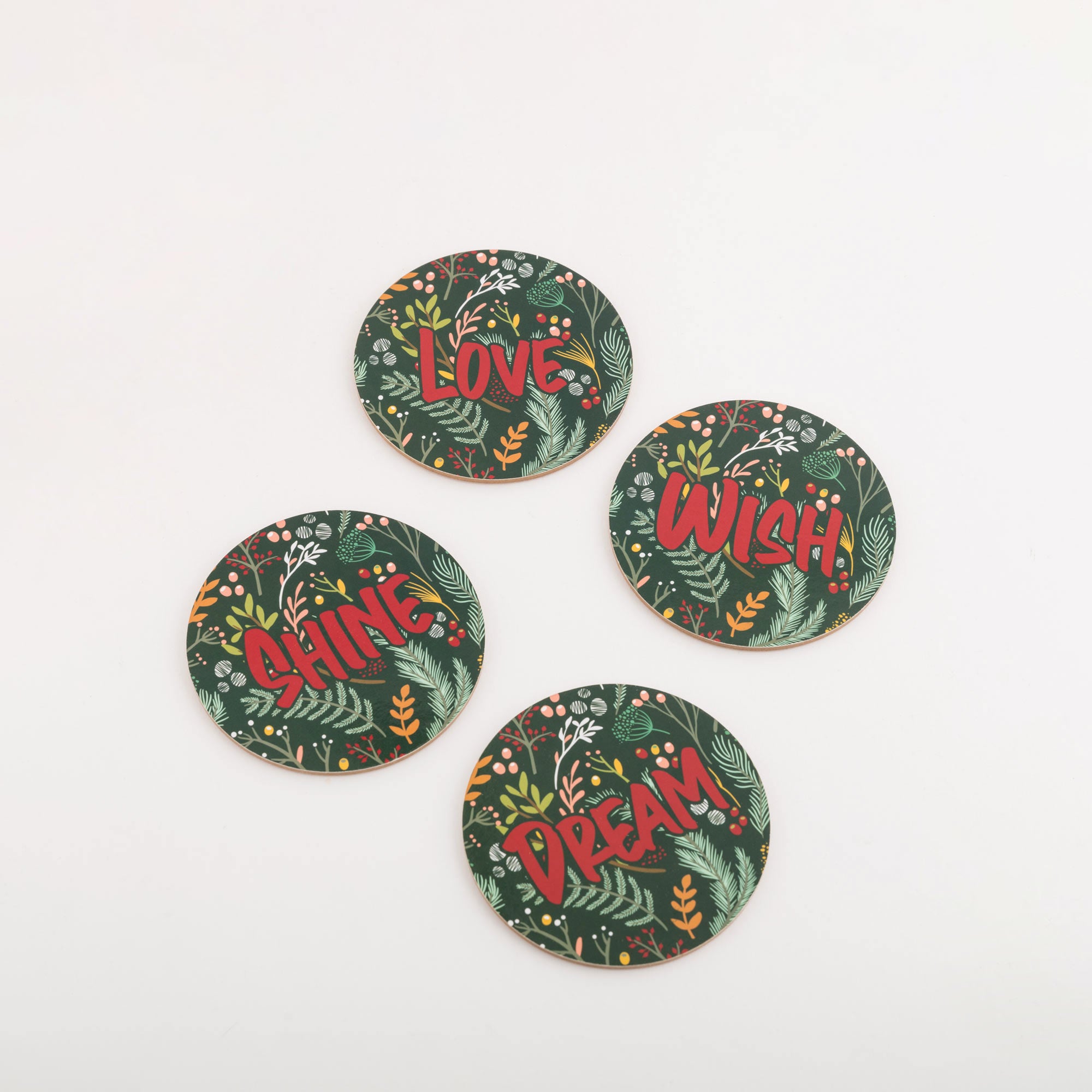 Jingle stationary - Coaster Set