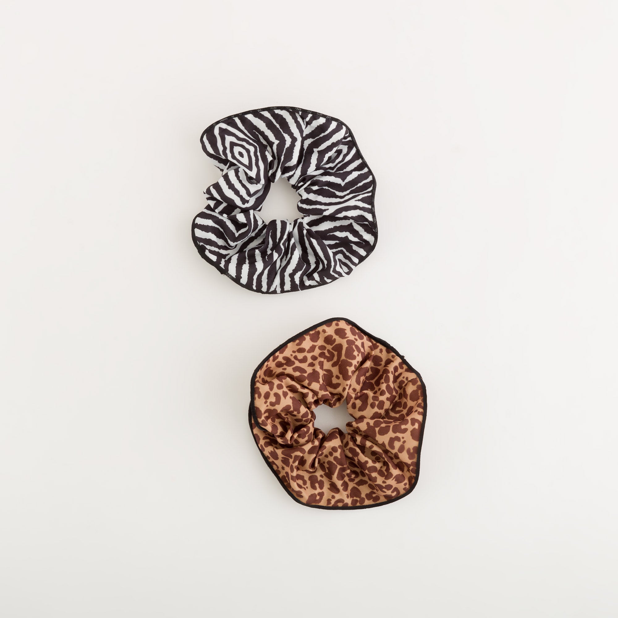 Carpisa Crna Gora – Summer hair accessor - 2 pcs hair bands – Black/Multicolour – AAD45310446 – Image 1