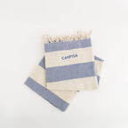 Carpisa Crna Gora – Turtle beach towel 2 – Natural/Blue Navy – AAD55801446 – Image 2