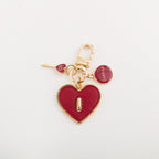 Carpisa Crna Gora – Heart lock keychain - Women's Metal Keychain – AAD59501546 – Image 2