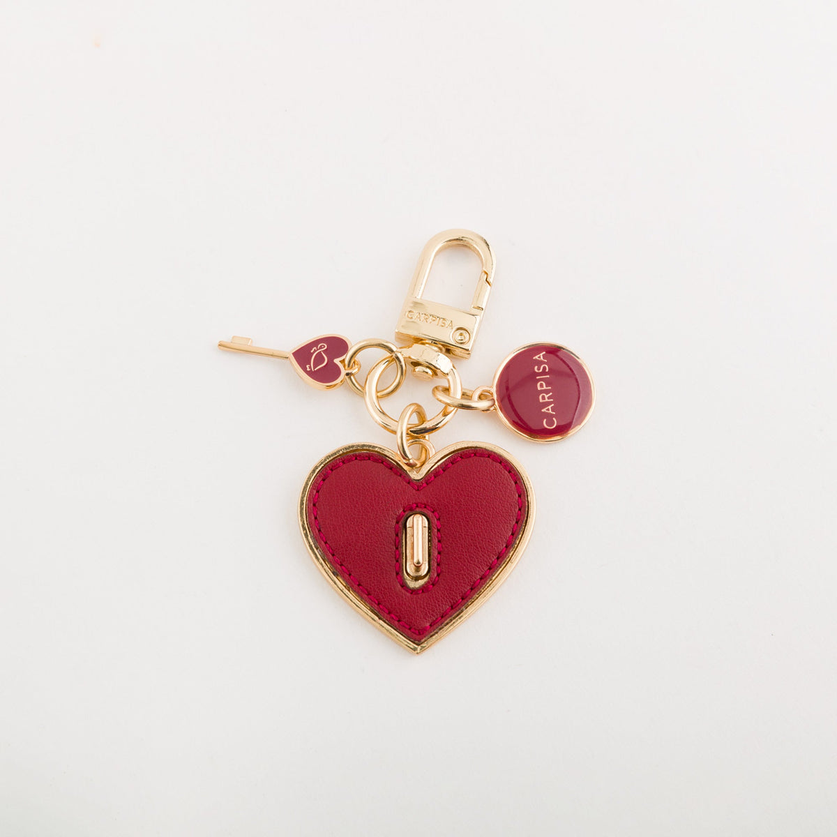 Carpisa Crna Gora – Heart lock keychain - Women's Metal Keychain – AAD59501546 – Image 2
