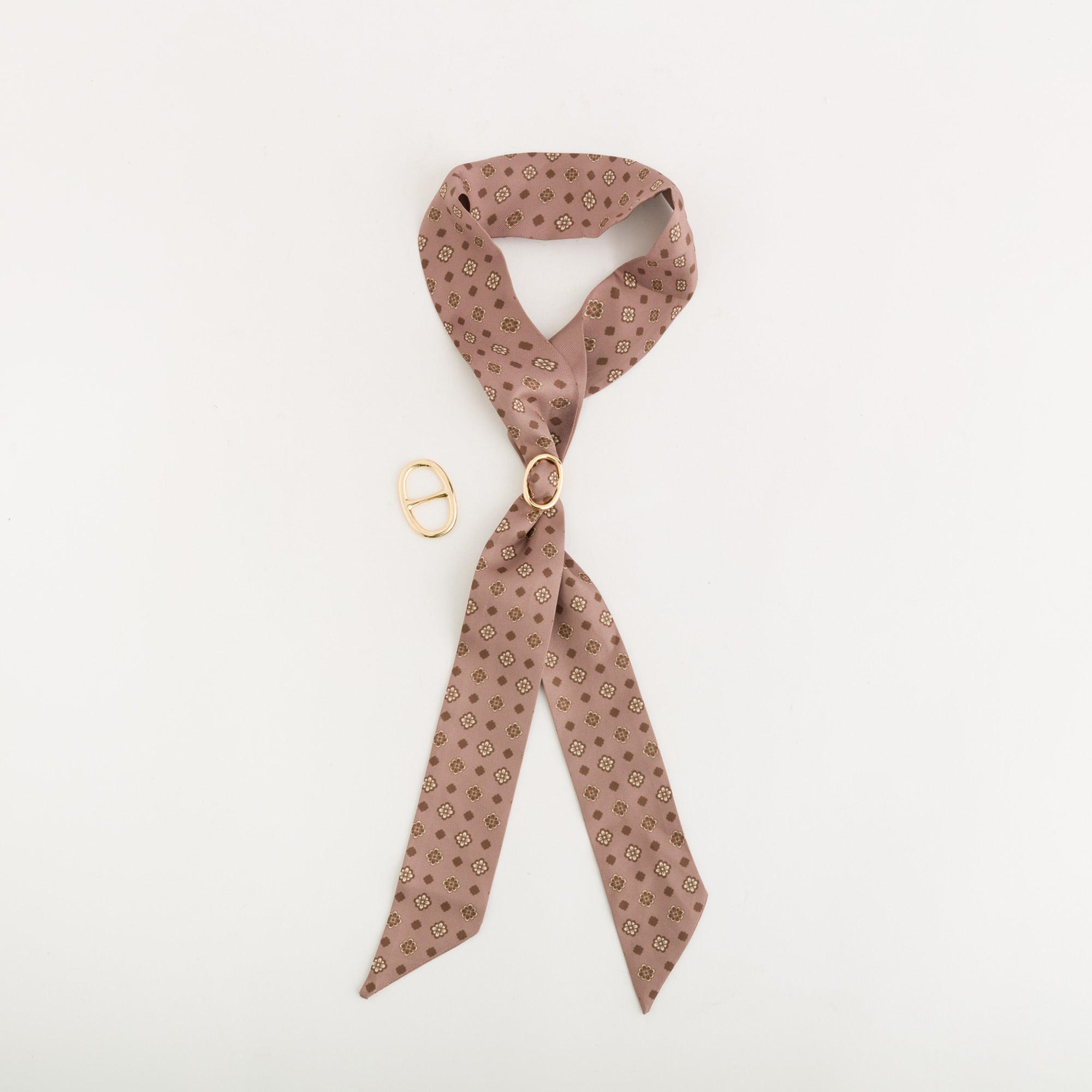 Carpisa Crna Gora – Foulard accessories - Scarf clip ring – Light Gold – AAD69101546 – Image 2