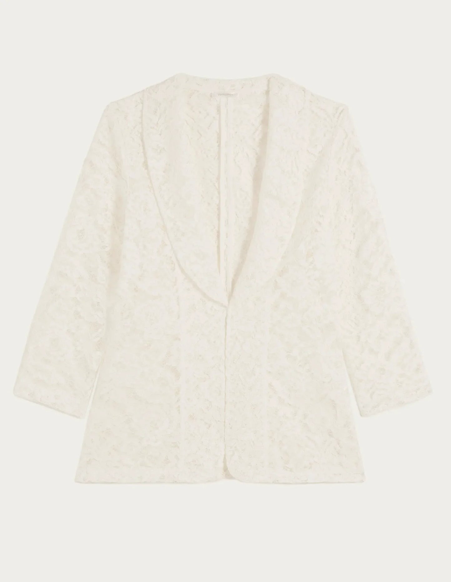 Women's open jacket in all-over lace - Easy Lace