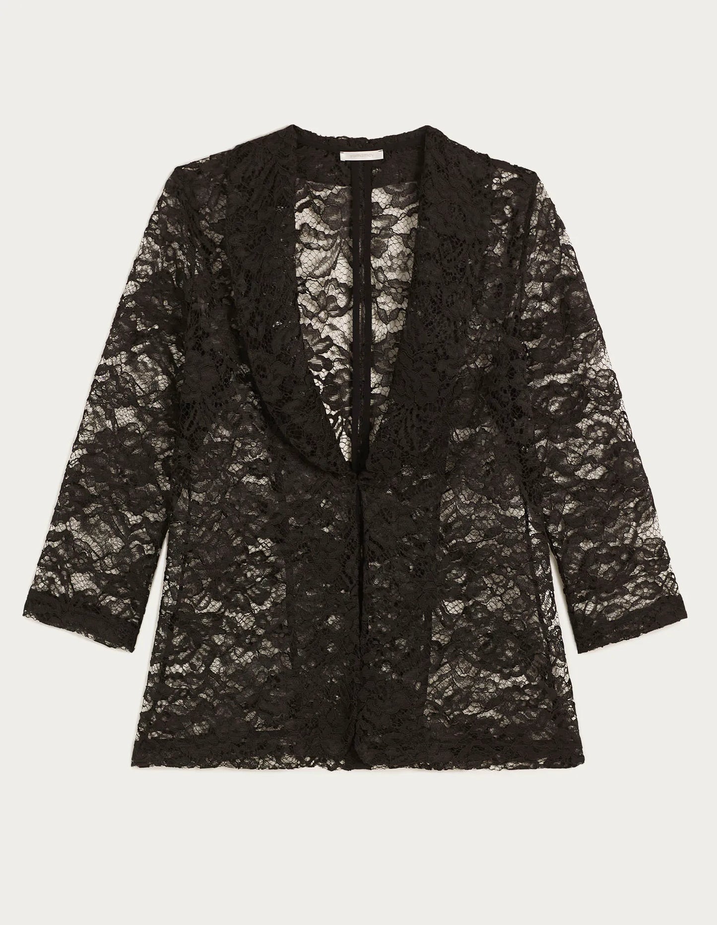 Women's open jacket in all-over lace - Easy Lace