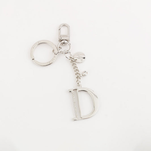 Metal key ring accessory  -  Glare letters keychain