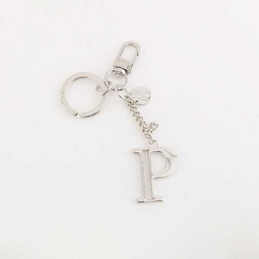 Metal key ring accessory  -  Glare letters keychain