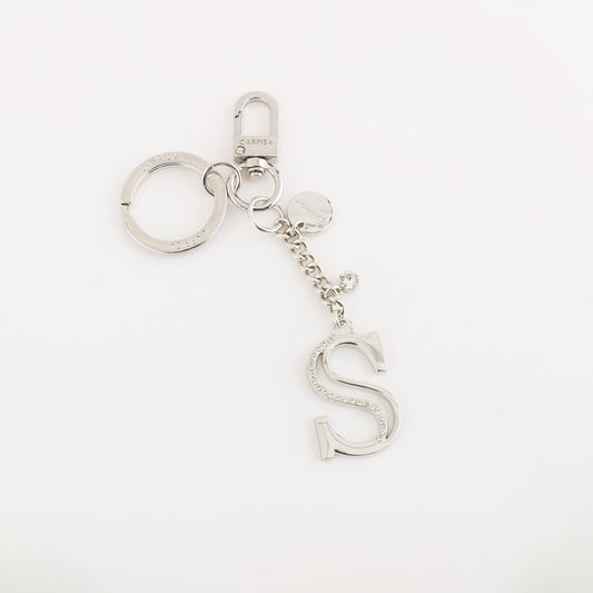 Metal key ring accessory  -  Glare letters keychain