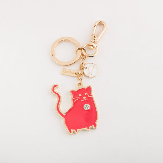 Honey keychain - Metal key ring