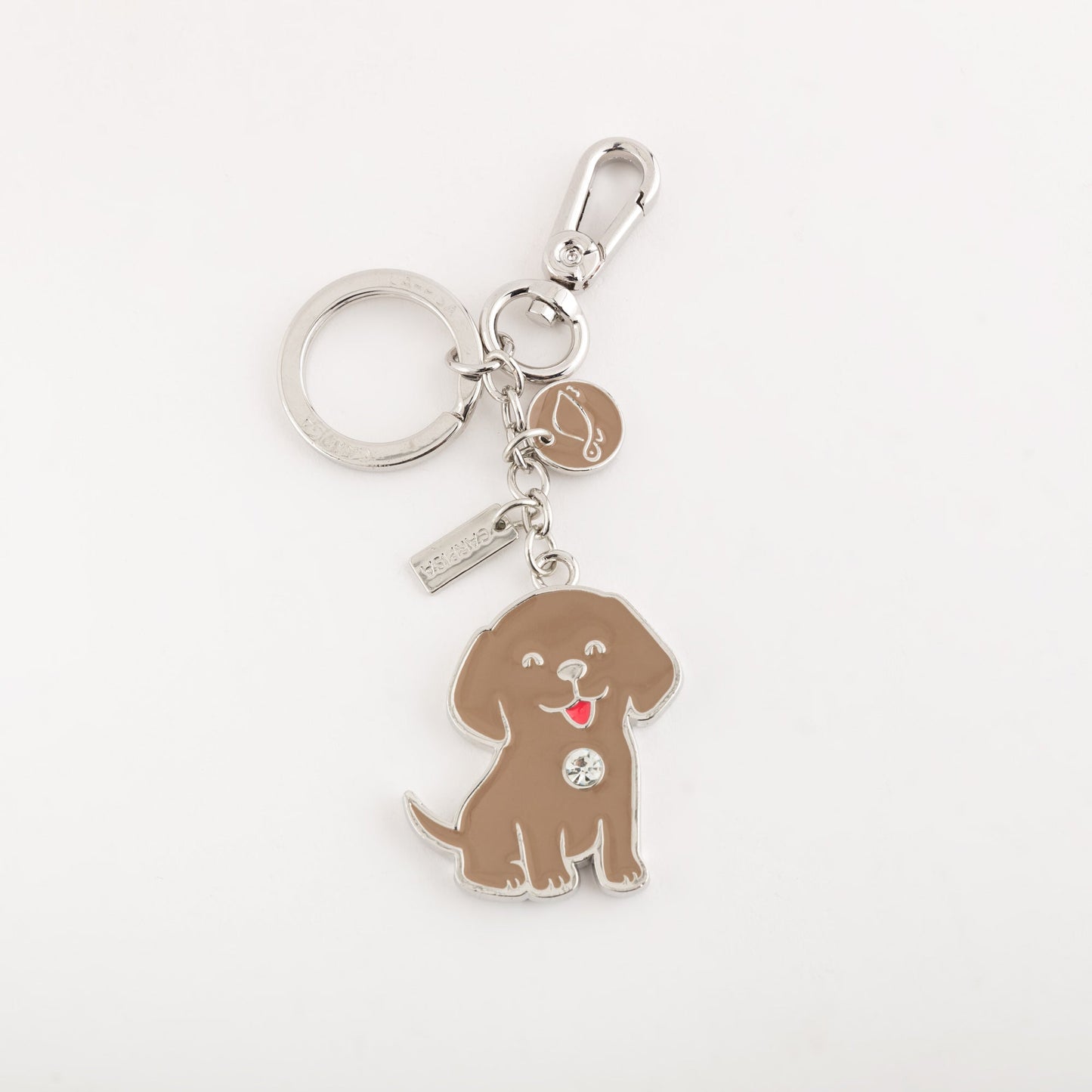 Honey keychain - Metal key ring