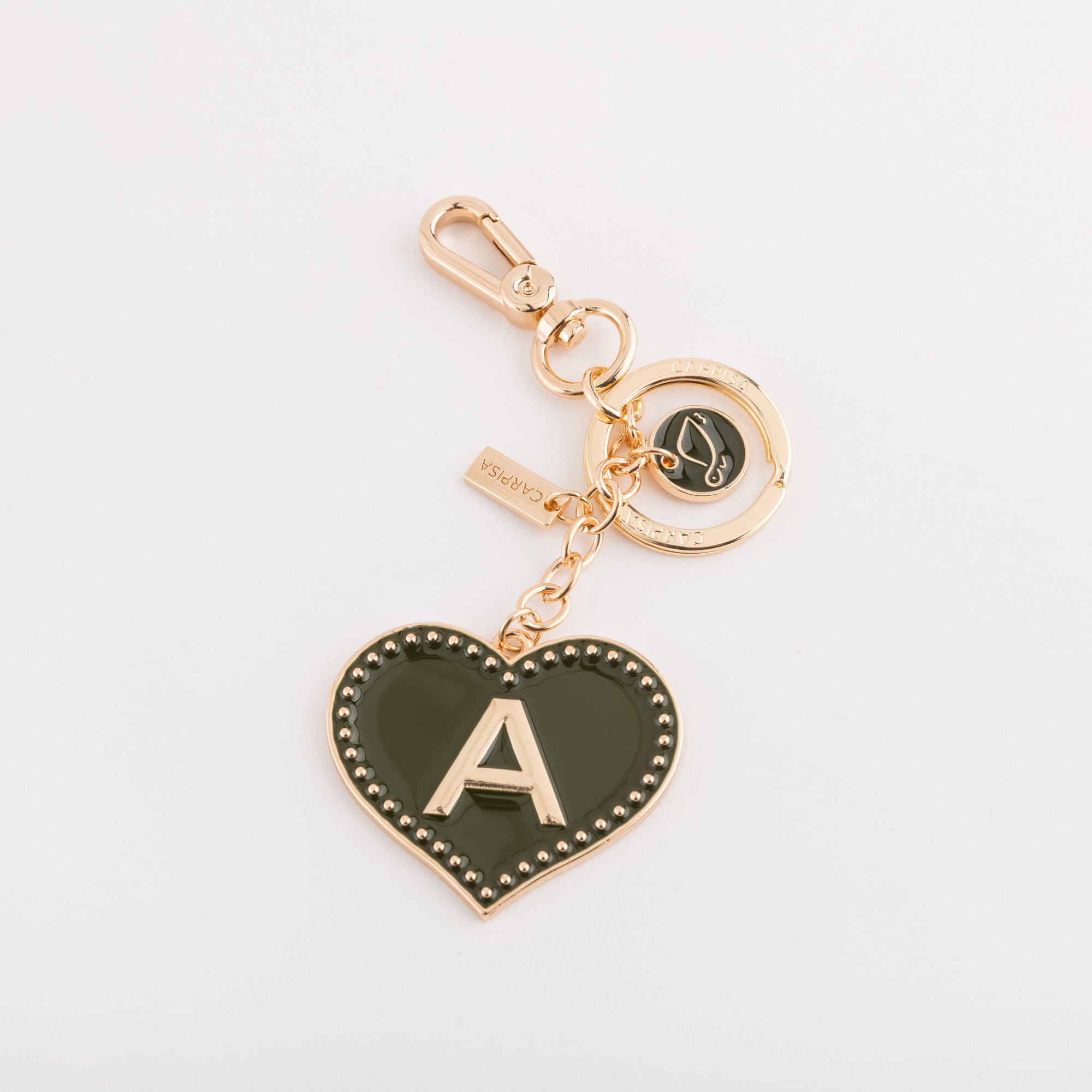 Carpisa Letter A Keychain - Heart Letters Keychain – AKC9330154530601_01_basechild – AKC93301545