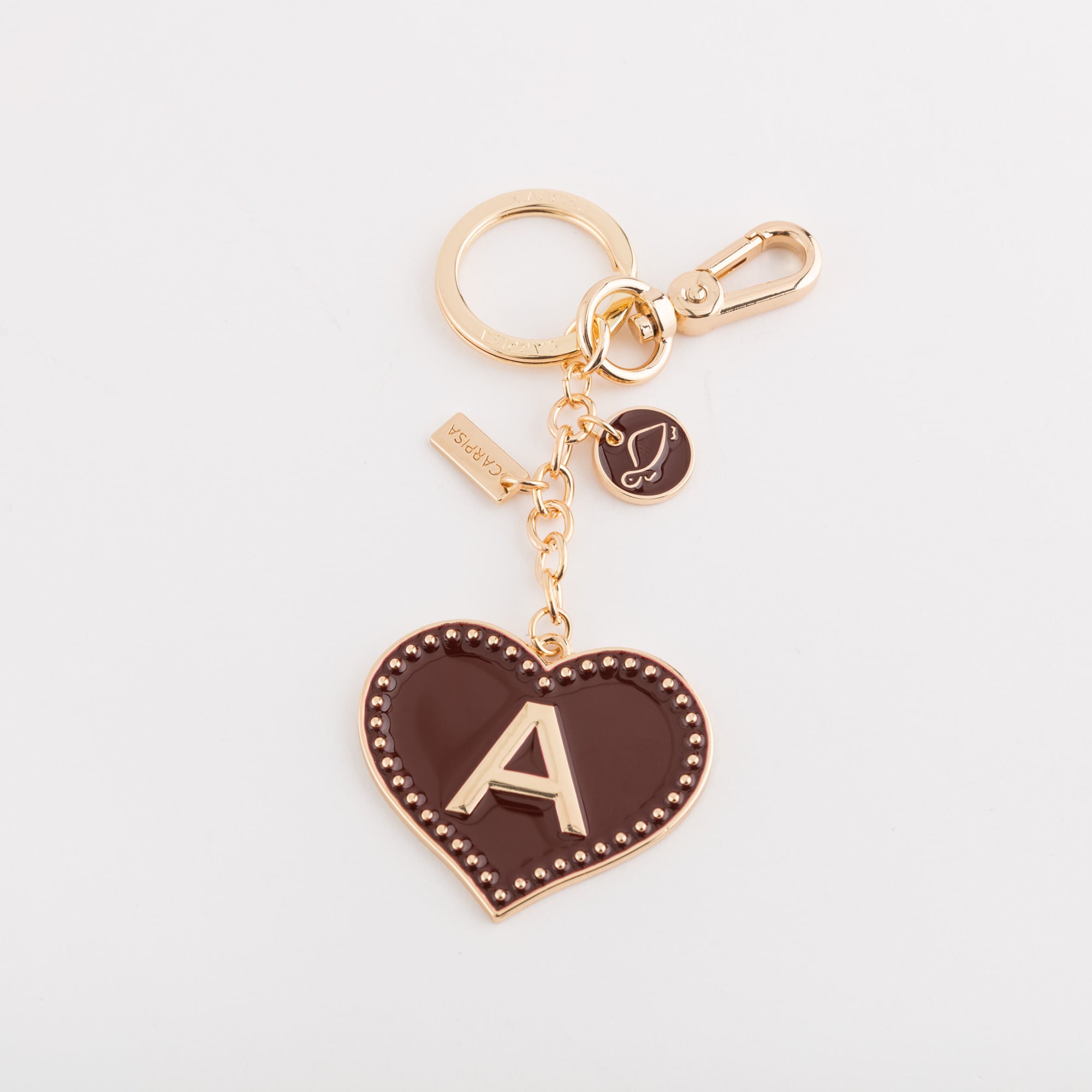 Carpisa Letter A Keychain - Heart Letters Keychain – AKC9330154561301_01_basechild – AKC93301545