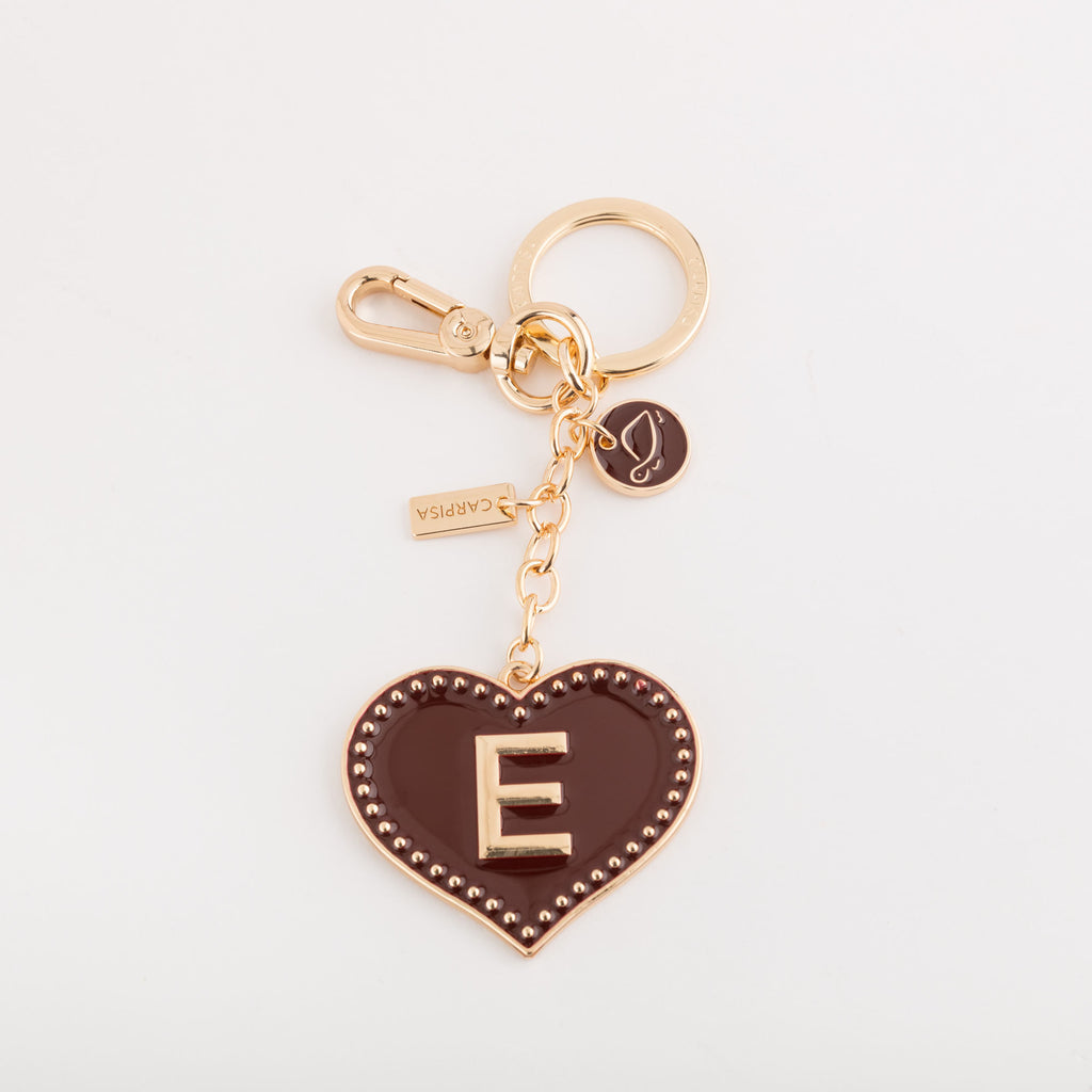 Carpisa Letter E Keychain - Heart Letters Keychain – AKC9330554561301_01_basechild – AKC93305545