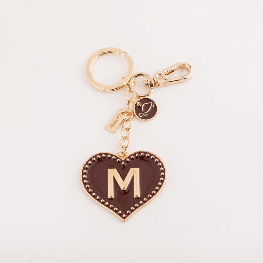 Carpisa Letter M keychain - Heart Letters Keychain – AKC9331354561301_01_basechild – AKC93313545