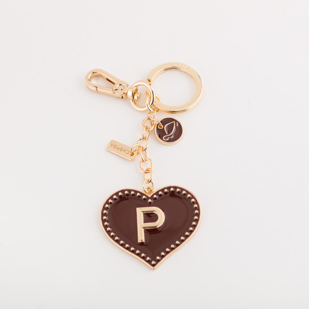 Carpisa Letter P Keychain - Heart Letters Keychain – AKC9331654561301_01_basechild – AKC93316545