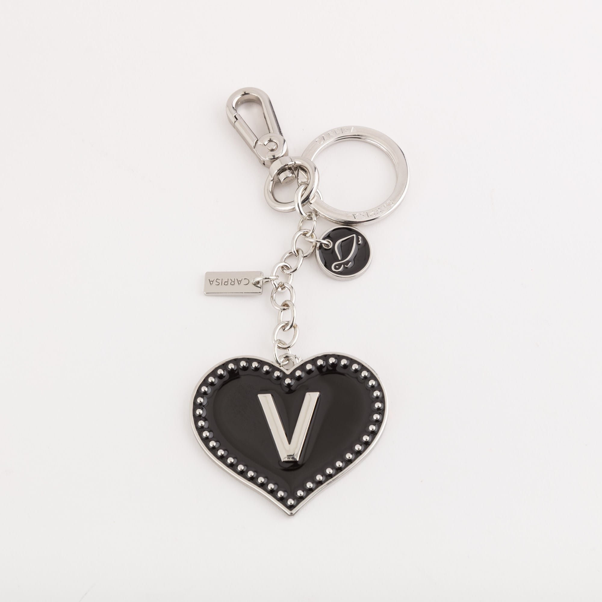Carpisa Letter V keychain - Heart Letters Keychain – AKC9332254500101_01_basechild – AKC93322545