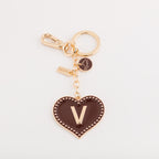 Carpisa Letter V keychain - Heart Letters Keychain – AKC9332254561301_01_basechild – AKC93322545