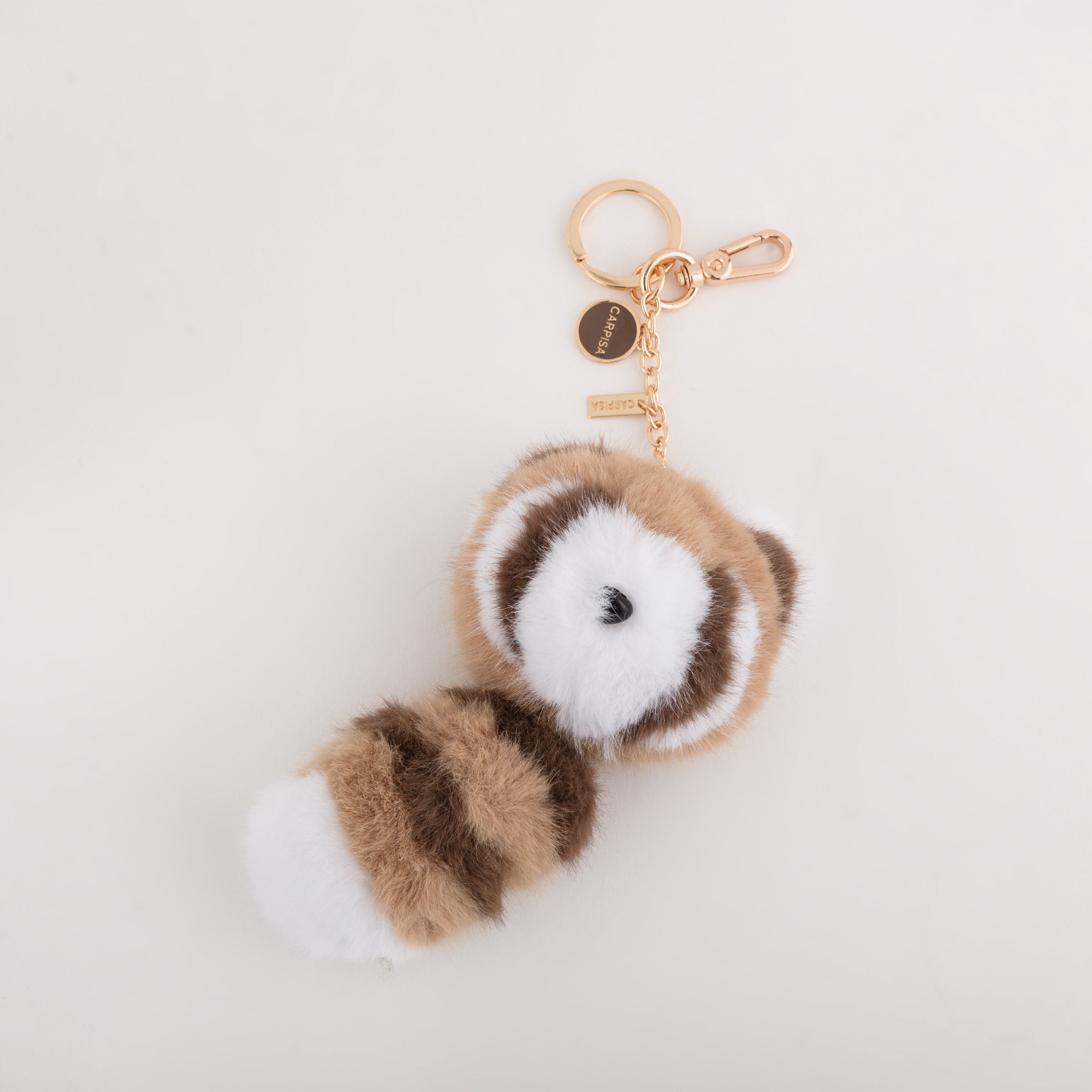 Winter fur keychain - Women's keychain