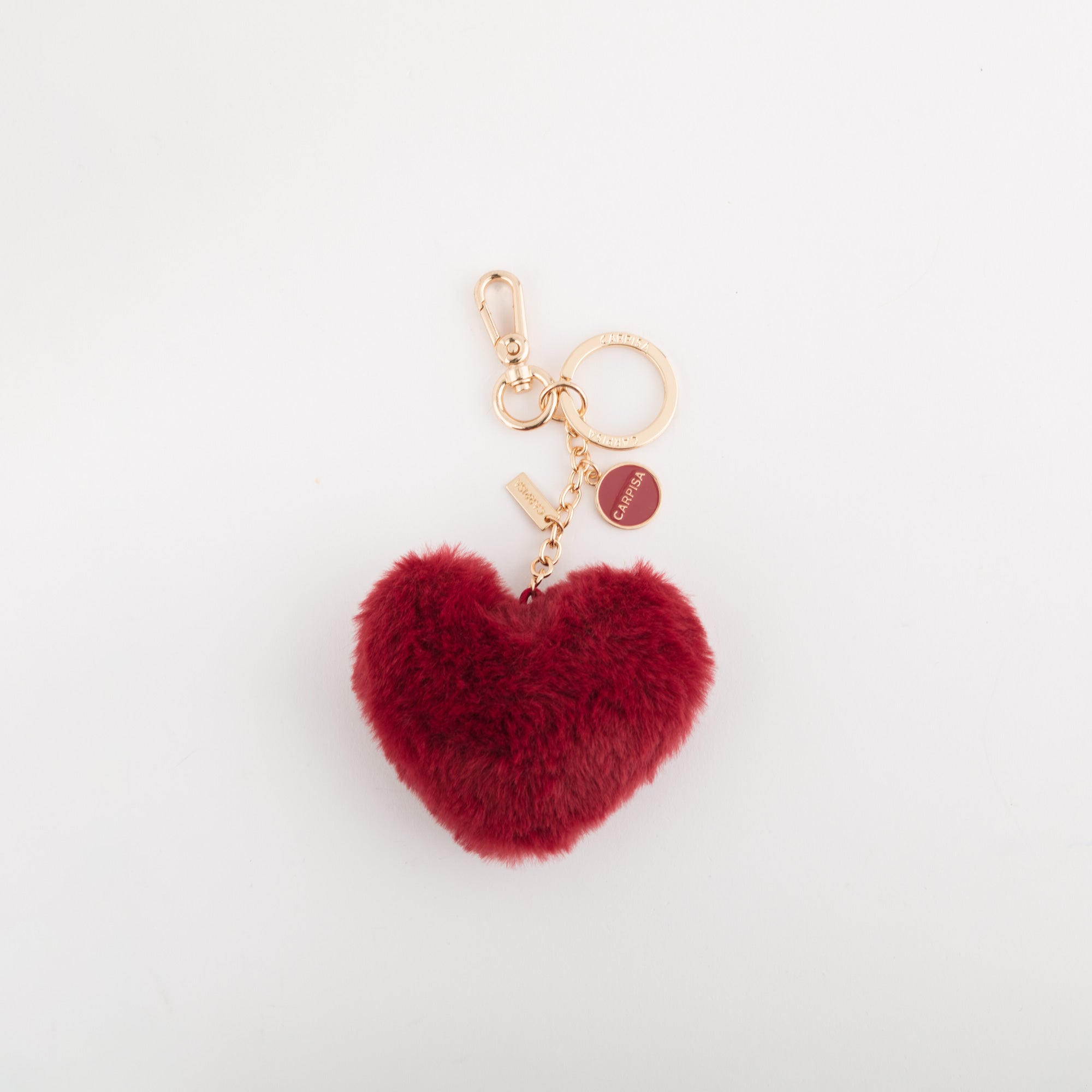 Winter fur keychain - Women's keychain