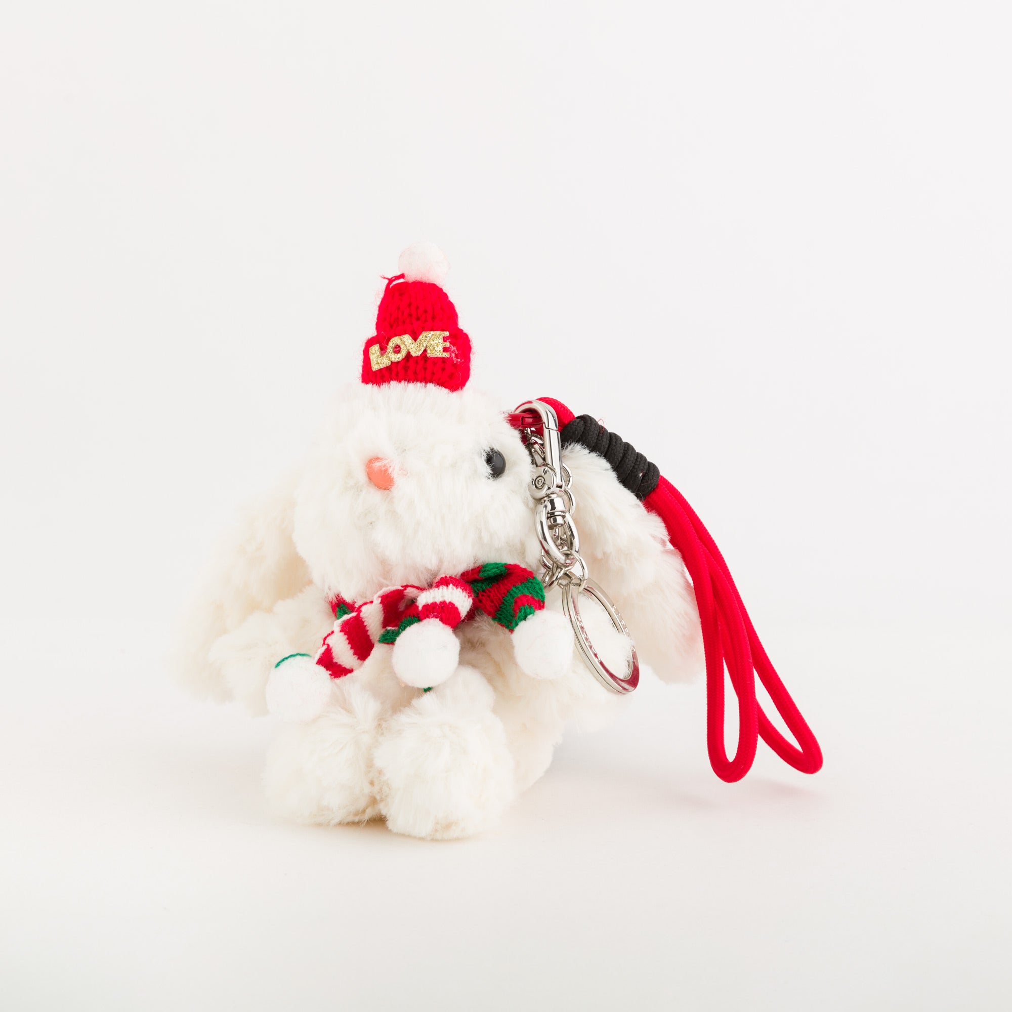 Winter fur keychain - Women's keychain