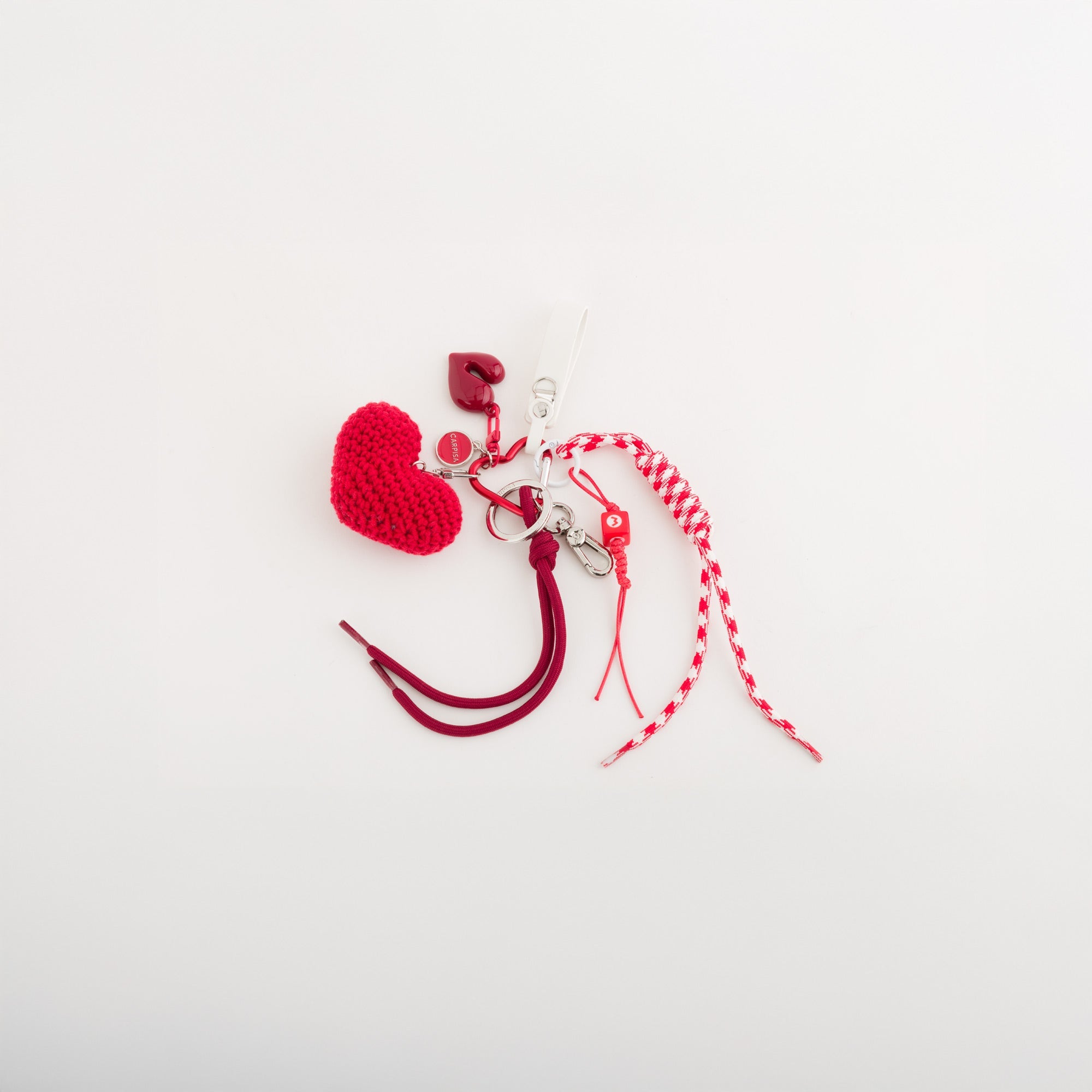 Carpisa Crna Gora – Multi keychain charm - Women's keychain – Lipstick Red Multicolour – AKD11202446 – Image 1