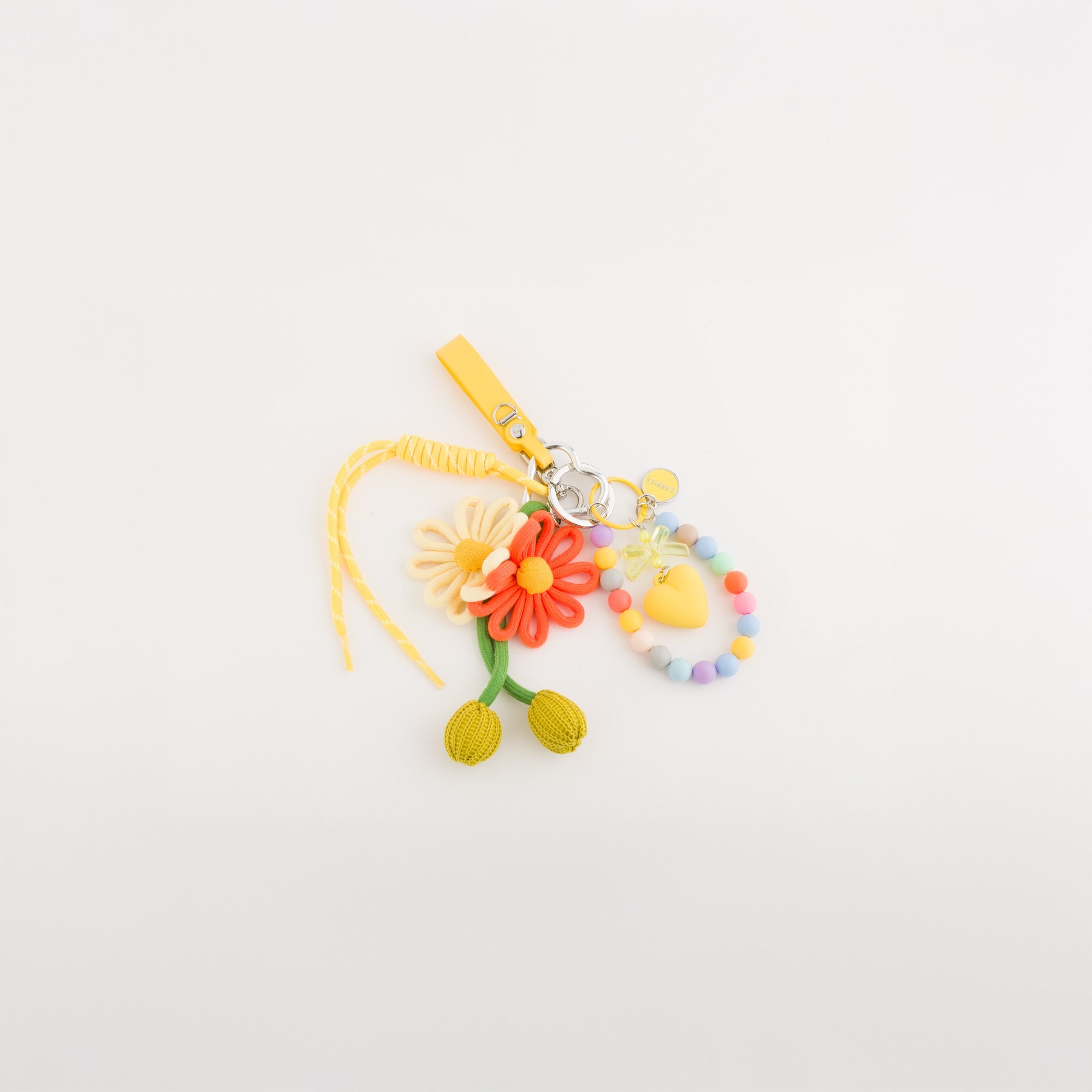 Carpisa Crna Gora – Multi keychain charm - Women's keychain – Yellow Lemon Multi – AKD11205446 – Image 1