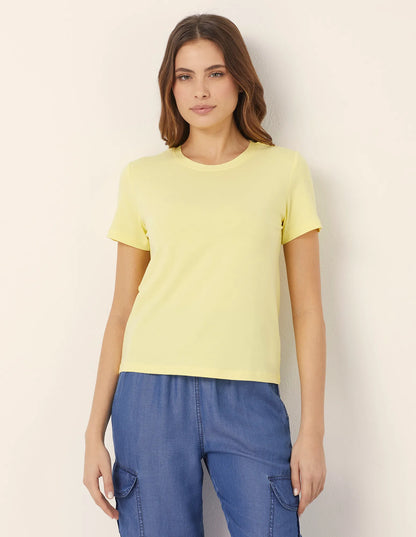 Basic Modal/Cotton/Linen - T-shirt