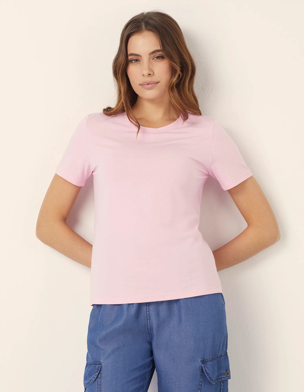 Basic Modal/Cotton/Linen - T-shirt