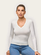 Yamamay Montenegro Long-sleeve v neck T-shirt | AMAD193006096_01.jpg
