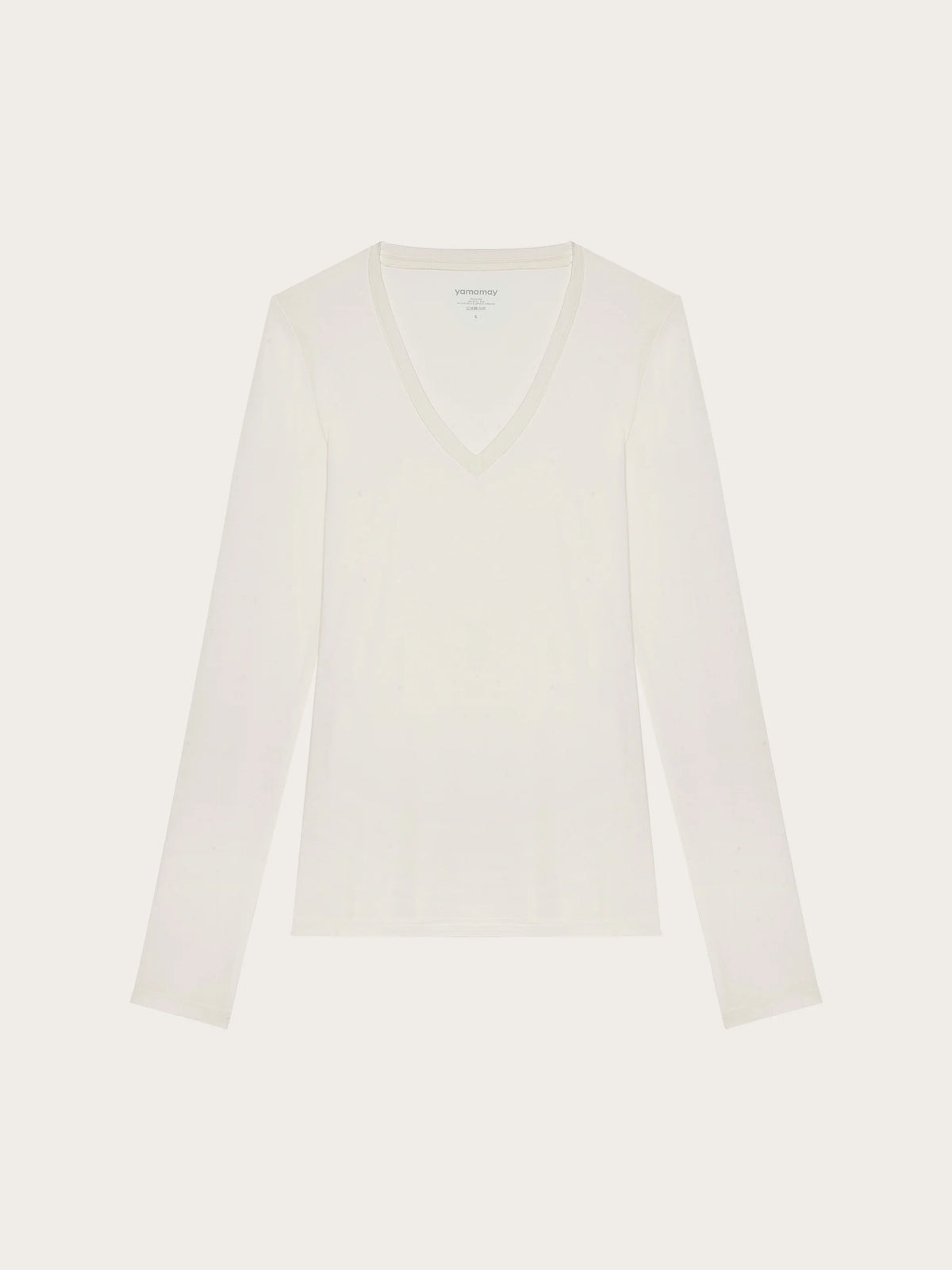 Yamamay Montenegro Long-sleeve v neck T-shirt | AMAD193006096_06.jpg