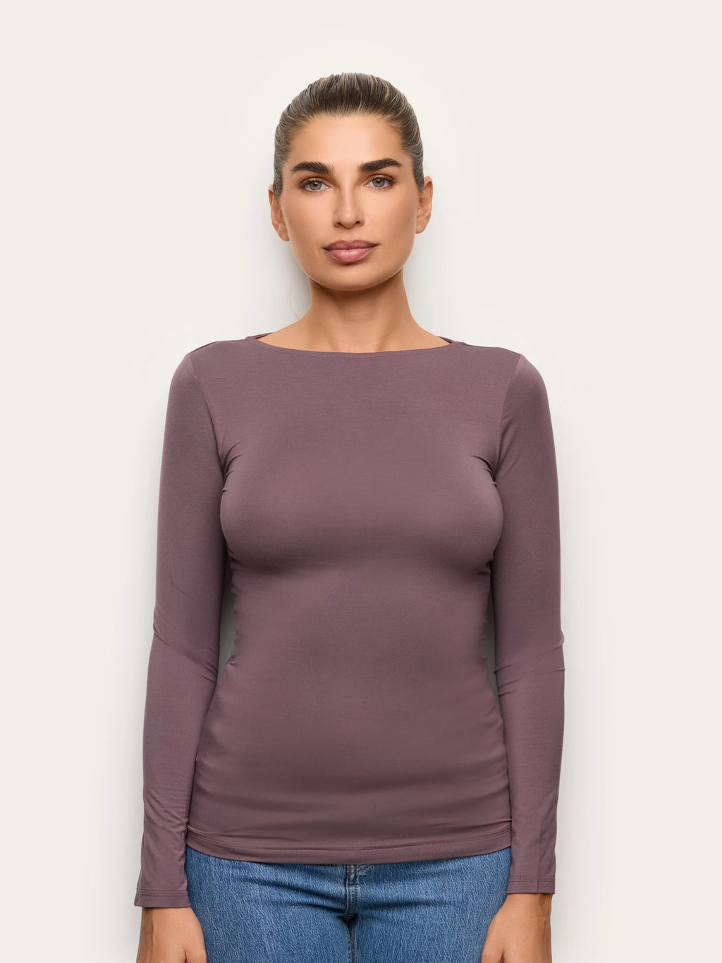 Yamamay Montenegro Long-sleeve boat neck T-s | AMAD193007063_02.jpg