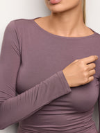 Yamamay Montenegro Long-sleeve boat neck T-s | AMAD193007063_03.jpg