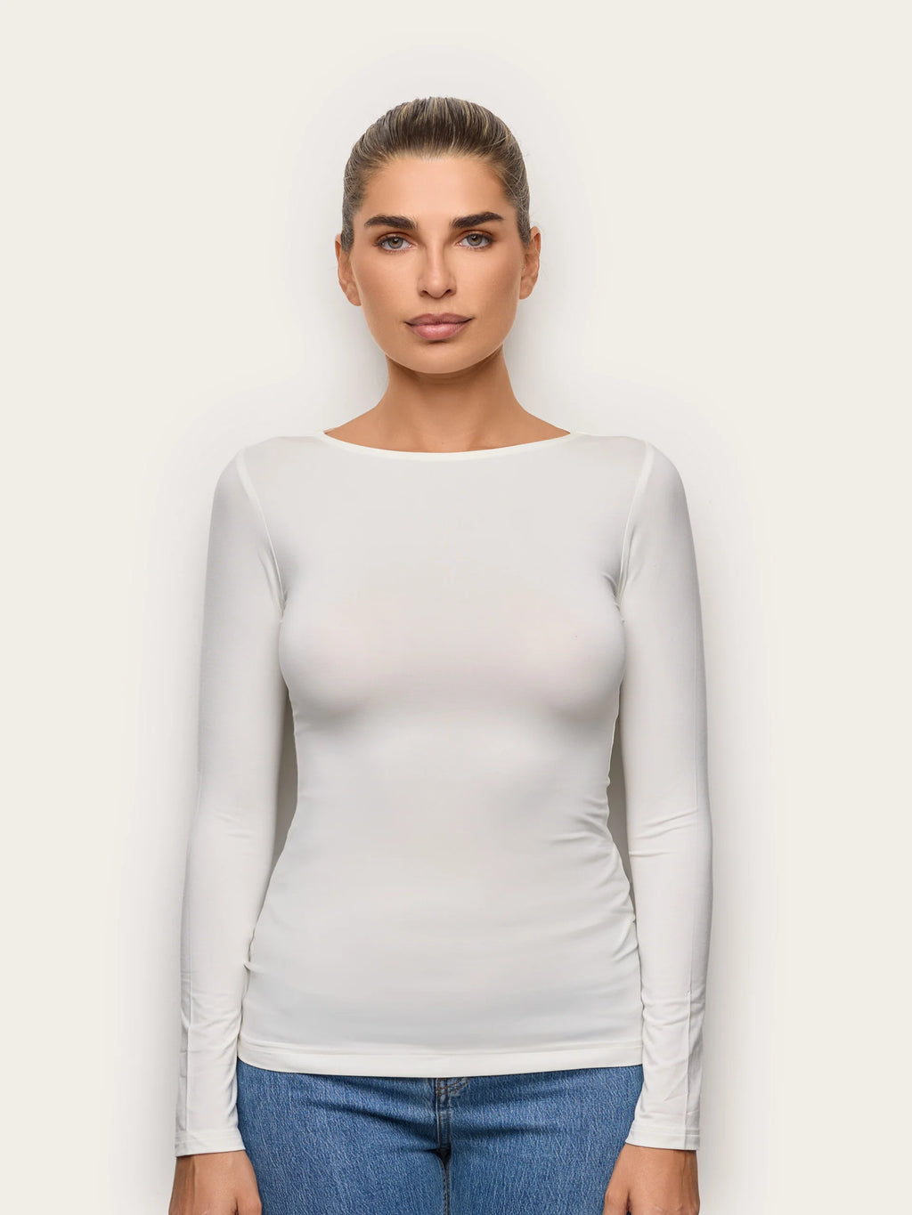 Yamamay Montenegro Long-sleeve boat neck T-s | AMAD193007096_02.jpg
