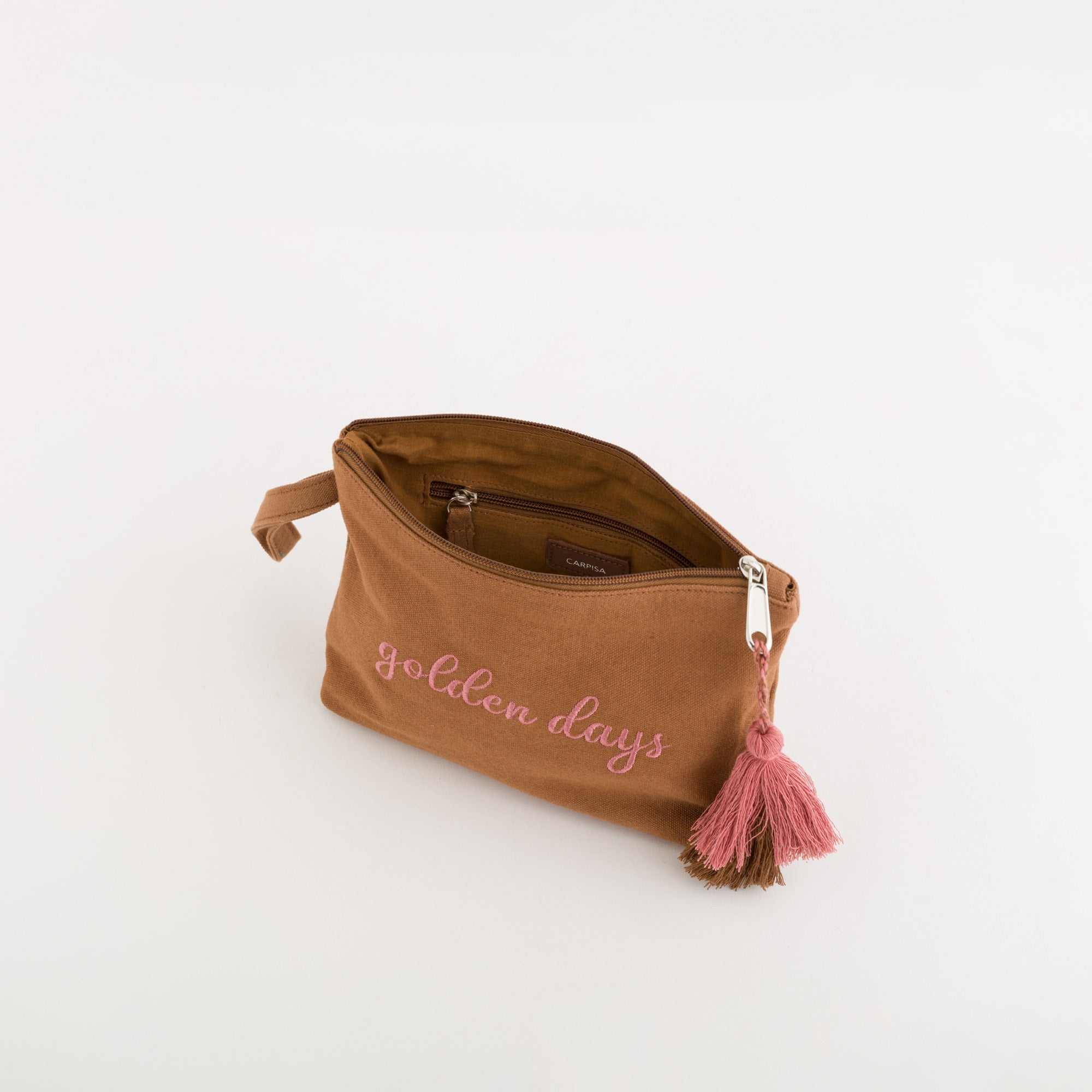 Carpisa Crna Gora – Lecce beauty - Women's toiletry bag – Dark Brown – AND44203446 – Image 2
