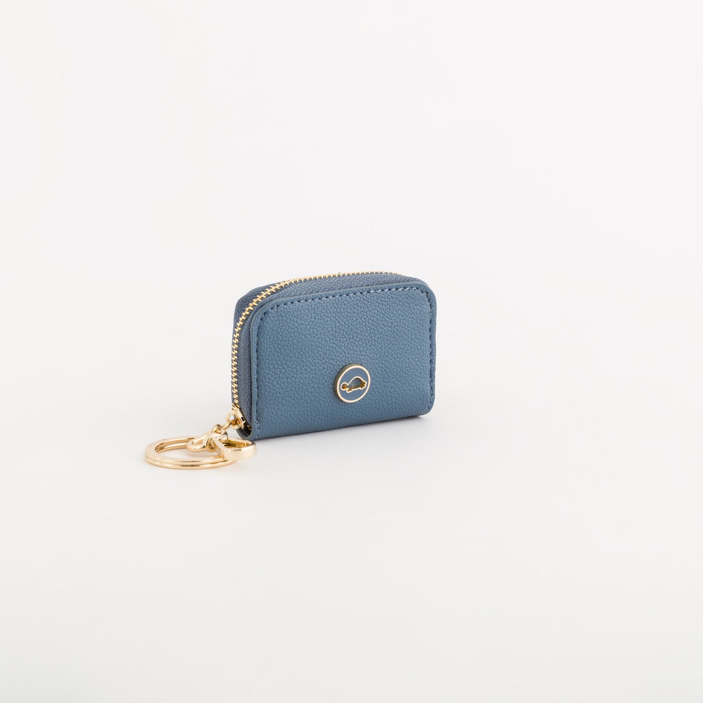 Coin purse with key ring accessory  -  Opale v1