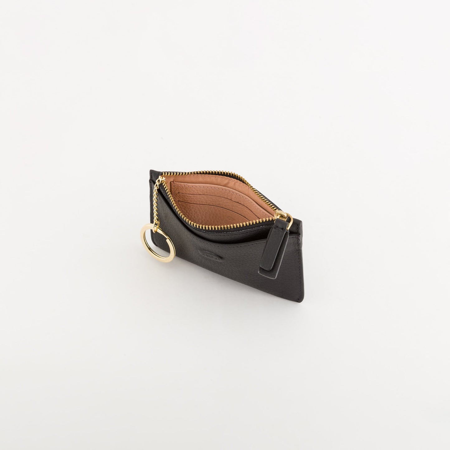 Coin purse with key ring accessory  -  Delta