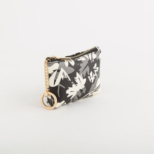 Coin purse with key ring accessory  -  Giada accessories