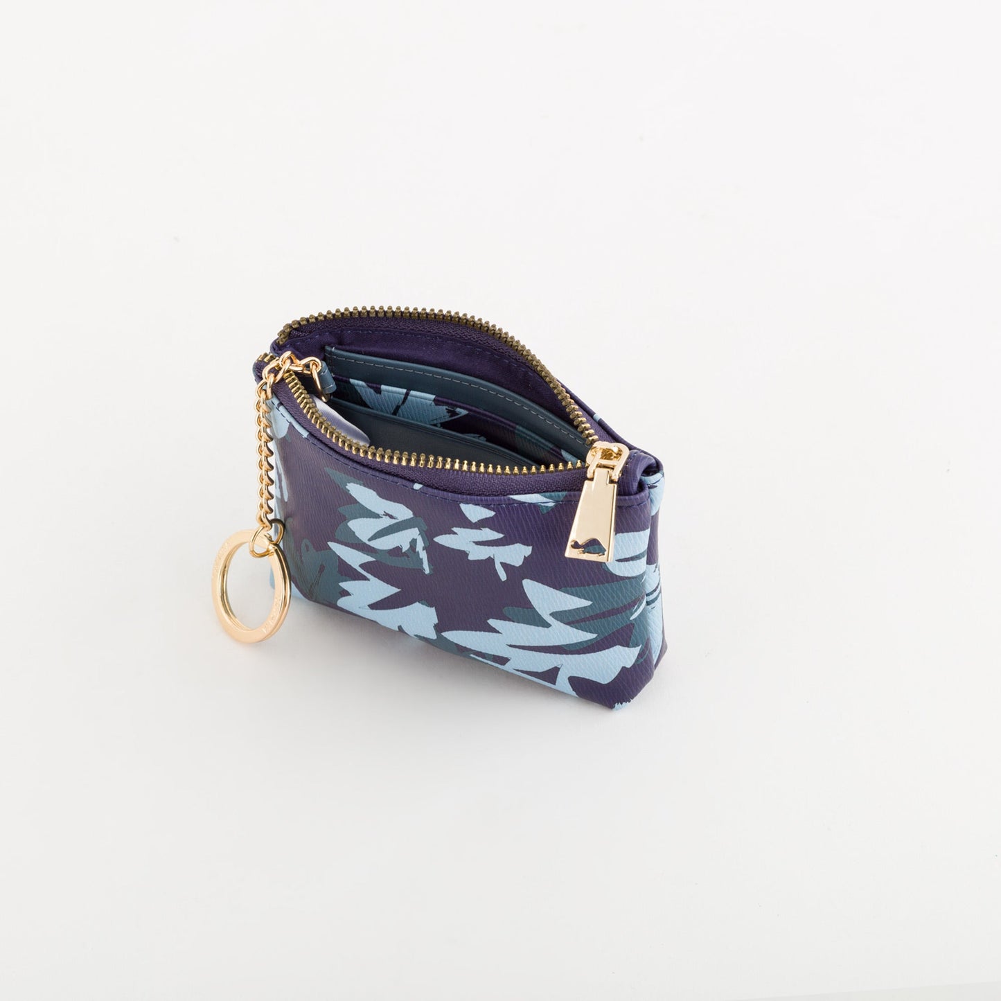 Coin purse with key ring accessory  -  Giada accessories