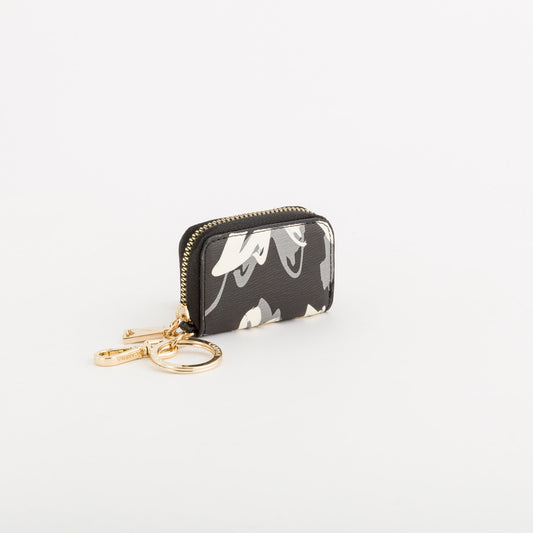 Coin purse with key ring accessory  -  Giada accessories