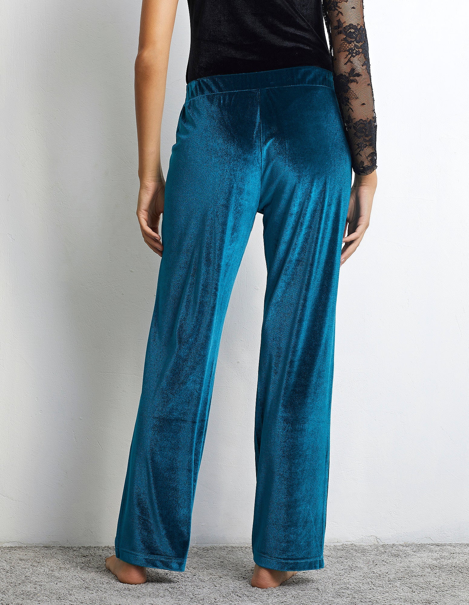 Velvet Party - Woman Full-long trousers