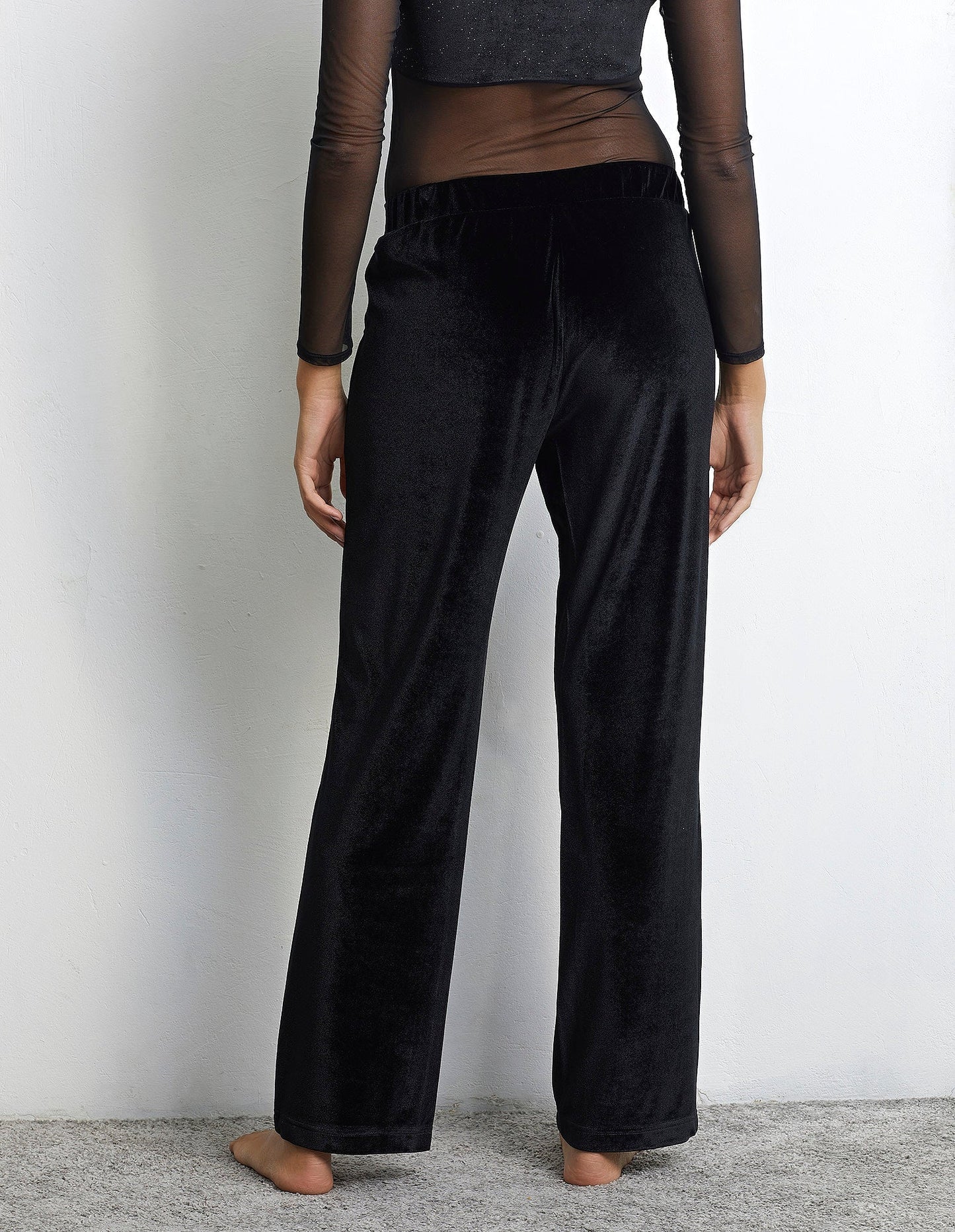 Velvet Party - Woman Full-long trousers